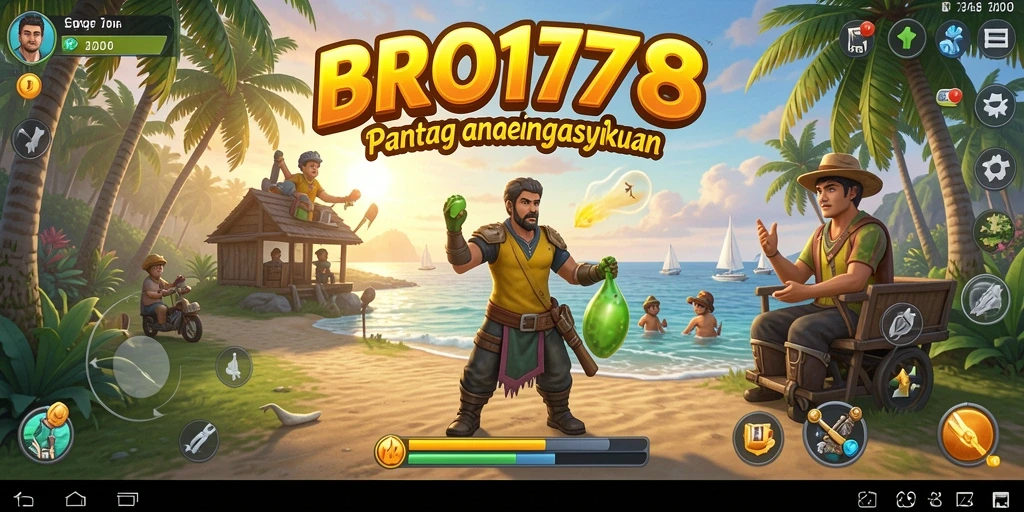 Tampilan gameplay seru dan menarik dari BRO178.