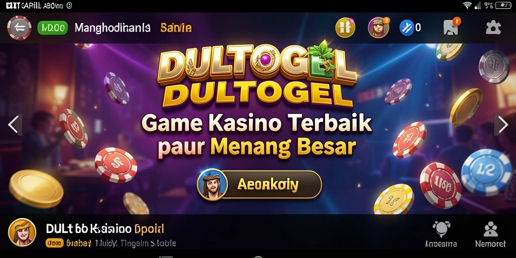 Tampilan gameplay DULTOGEL yang mengasyikkan dan penuh warna.