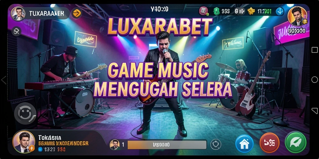 Tampilan gameplay LUXARABET yang interaktif dan penuh warna.