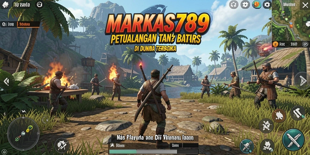 Gameplay menarik dari MARKAS789 dalam dunia terbuka yang luas.