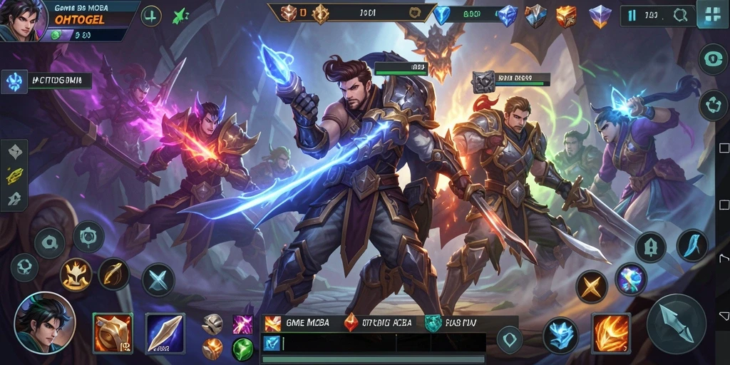 Tampilan menarik gameplay seru OHTOGEL dalam pertempuran tim.
