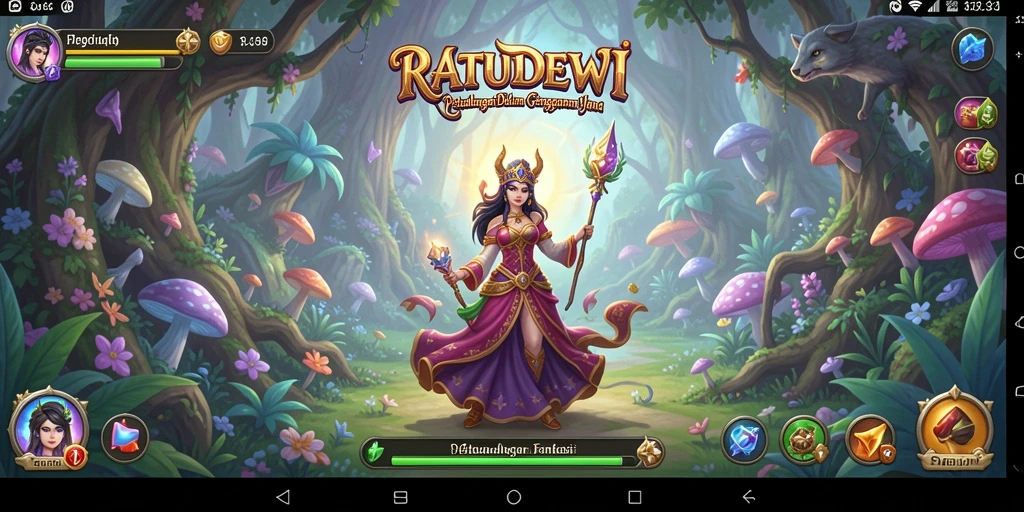 Tampilan menakjubkan dari gameplay ARPG RATUDEWI